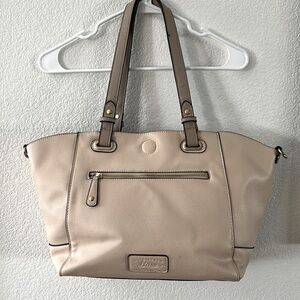 G.H. Bass & Co. Women’s 3-n-1 Cream Tote Bag